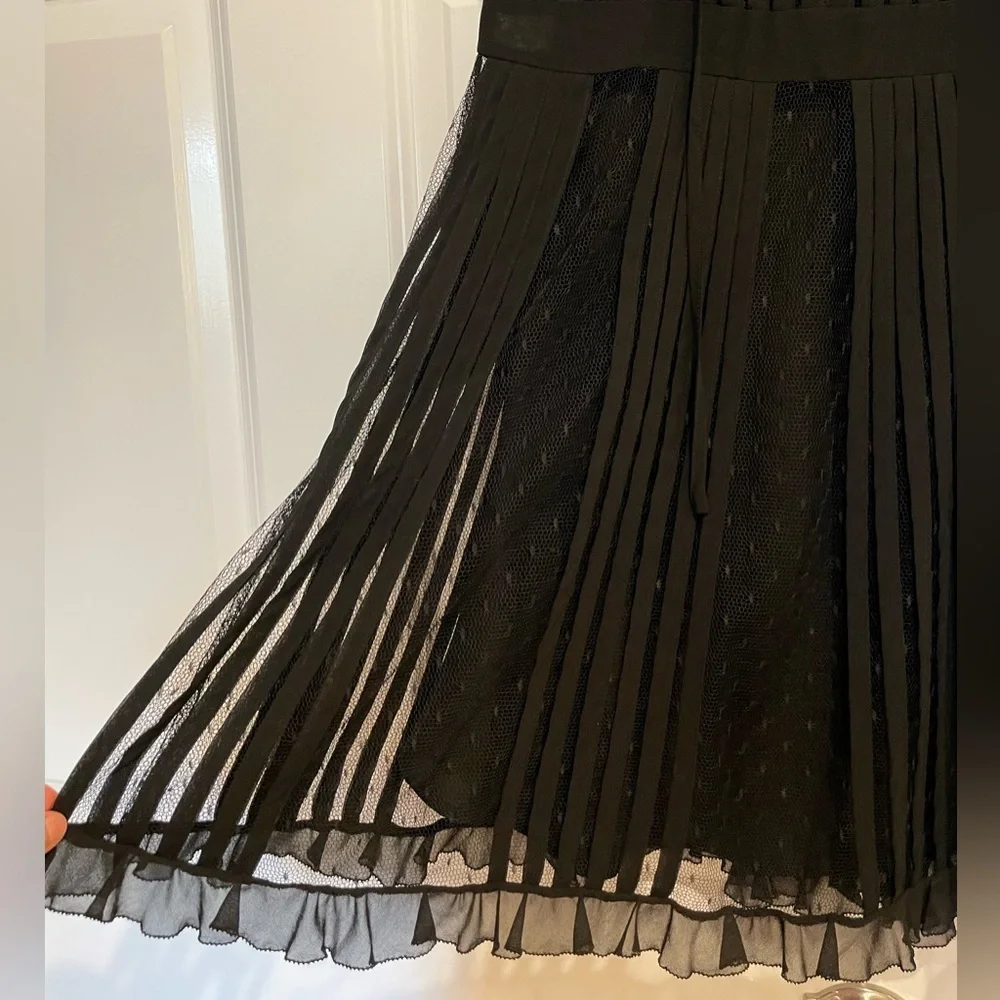 RED Valentino Sheer Trim Dress